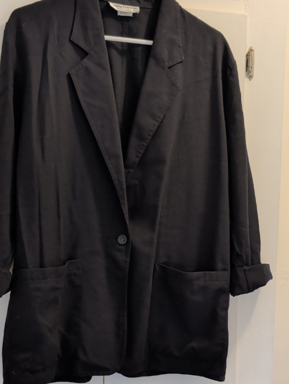 Vintage Black Ightweight Blazer